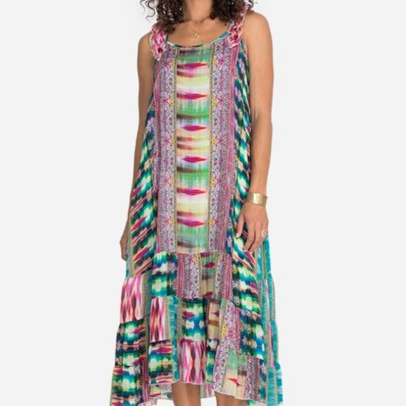 New Johnnie Was Billie Elodie Dress, Size Medium, NWT - Picture 6 of 10